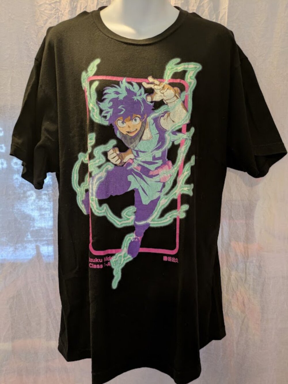 My Hero Academia Izuku Midoriya Tee Size XL